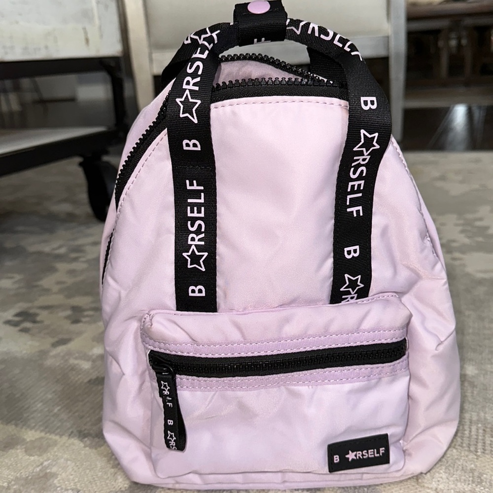 Zara girls Purple small backpack